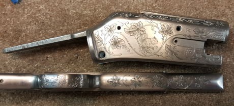 Lightning Frame with Engraving Complete